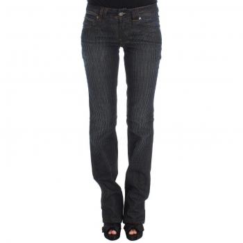 John Galliano Cotton Blend Slim Fit Bootcut Jeans - W26