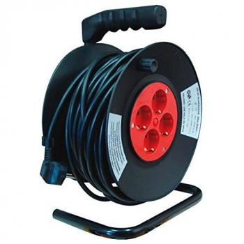 Alargador elécrico CLAVESA ZE50. 50m. Cable 3x1,5mm. 1200-3500W