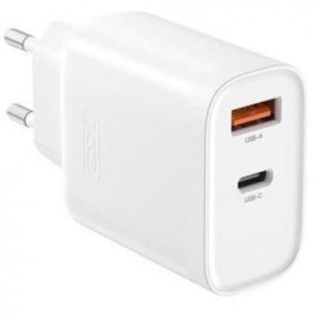 CARGADOR DE CORRIENTE L116 30W TIPO C + USB XO