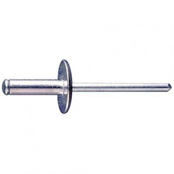 Index RECA4818 - Remache aluminio cabeza ancha aluminio/acero zincado 4,8 x 18