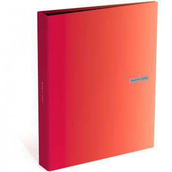 Quattro Colori A4 2R ROSSO Carpeta de cartón