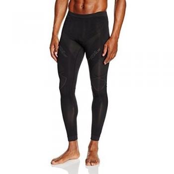 Odlo Evolution Muscle Force mallas para hombre, Evolution Muscle Force, Black/Graphite Grey, XL