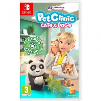 Microids My Universe - PET CLINIC CATS & DOGS - Panda Edition Especial Español Nintendo Switch