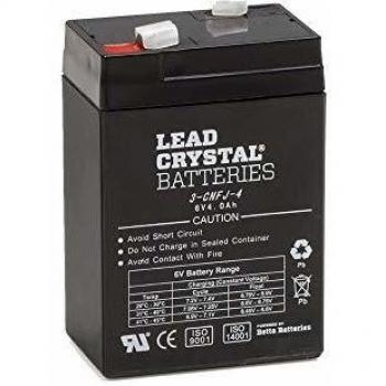 Batería de Plomo 6V 4.5Ah AGM KB1270 para Alarmas, Centralitas, UPS y Coches de Niños