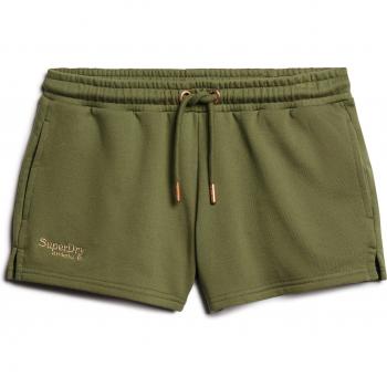Shorts Essentials Superdry Logo Mujer Oliva Khaki XL