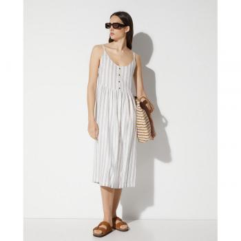 Easy Wear - Vestido midi de tirantes