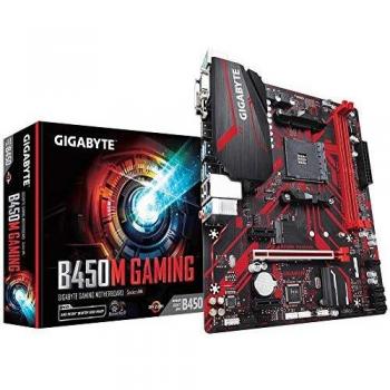 Placa Base Micro ATX Gigabyte B450M GAMING con Zócalo AM4 AMD