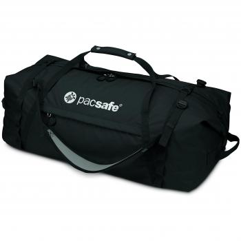 Pacsafe Duffelsafe At80 Adventure Duffel Bolsa de Viaje, 68 cm, 80 Litros, Black 100