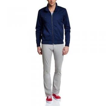 Volcom Hoxton Jacket - Chaqueta deportiva de manga larga para hombre, color azul