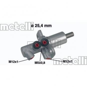 Cilindro Maestro de Freno Metelli 05-0458 - Cilindro principal, piezas de repuesto, compatible con CIFAM 202-458