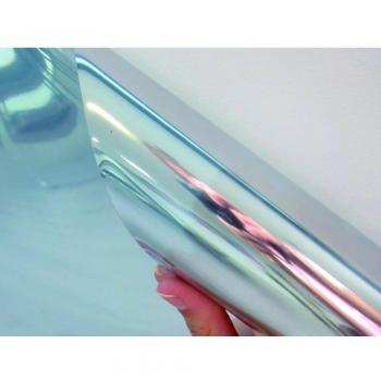 Protección Solar: Static Solar Film - Lámina pieza 152cm x 30m PLATA/PLATA SEMI TRANSP