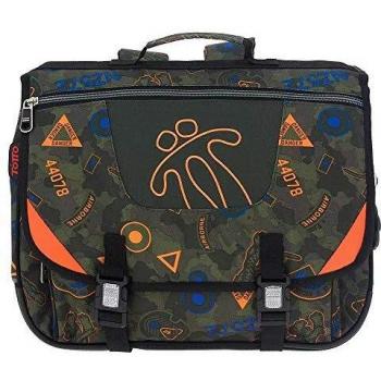 TOTTO MA04ECO032-1720J-7VK Mochila Escolar, Tijeras, Niño, Multicolor