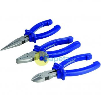 dapetz® Nueva alicates Set 3piezas 160mm Alta Calidad