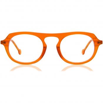 LA Eyeworks Curly 1007 Armazones para Hombre Cristal, Lentes Recetados Para Hombre Transparentes, Gafas Recetadas para Hombre Cristal