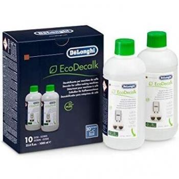 Descalcificador Ecodecalk Delonghi DLSC502 - Juego de 2 botellas de 500ml para cafeteras automáticas y espresso