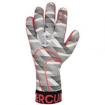 Nike GS3890-100 Guantes de Portero de Fútbol Mercurial Touch Victory SP20 Unisex Infantil, White/Black/Laser Crimson, 6