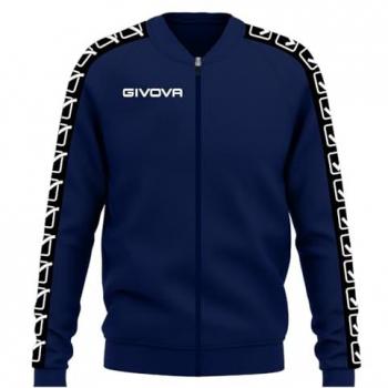 Givova Chaqueta de chándal BA06-0004, Azul, S Unisex