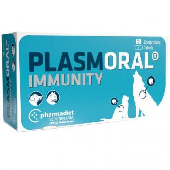 Pharmadiet Plasmoral Immunity 60 Comprimidos para Sistema Inmunitario de Perros y Gatos