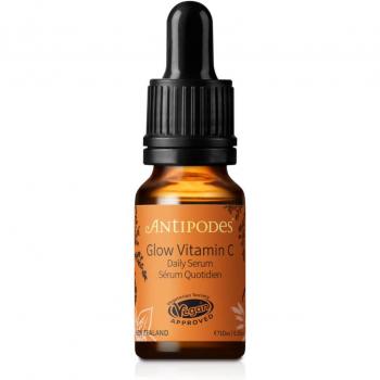 Antipodes Mini Glow Vitamin C Daily Serum with Plant Hyaluronic Acid 0.35 fl.oz