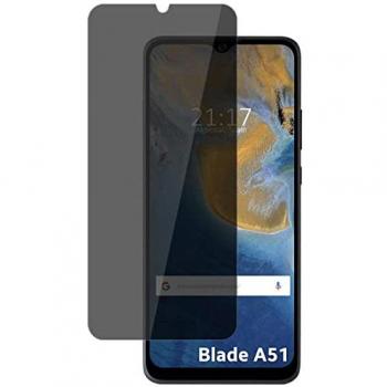 Protector Pantalla Hidrogel Privacidad Antiespías Flexible para ZTE Blade A51
