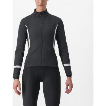 Maillot de mujer Dinamica 2 Castelli y Chaqueta GORE-TEX INFINIUM™ negro claro blanco mujer - M