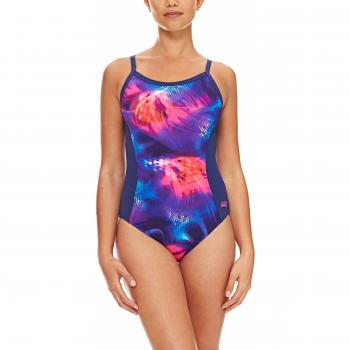 Zoggs Asteroid - Bañador para mujeres, color azul