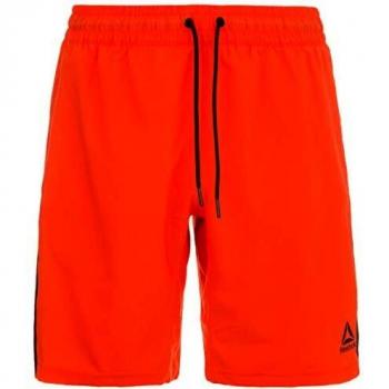 Reebok Wor Woven Short Pantalón Corto, Hombre, canred, XL