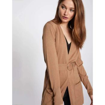 Morgan MLUNE Chaqueta Punto para Mujer L marrón