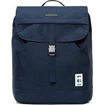 Lefrik - Mochila Scout Casual, Práctica y Segura - Tejido 100% Reciclado - Eco Friendly - Para tu Día a Día o descubrir nuevas ciudades - 19L - Color Navy