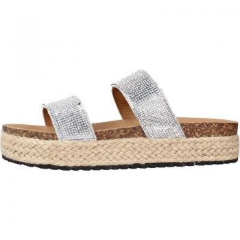 Sandalias de Mujer Hailys Modelo SL Glessy Color Plata Silver