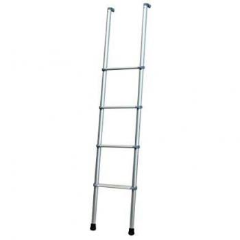 Escalera de Aluminio Fiamma Deluxe 4B para Camas Altas y Autocaravanas, 150 cm