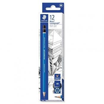 STAEDTLER 100-4B - Lápices, 4B, Azul