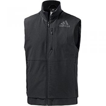 adidas Workout - Camiseta de manga corta para hombre, color negro, talla S