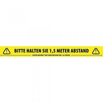 Adam Hall Accessories 58067GER Social Distancing Tape - Cinta de advertencia
