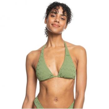 Top de bikini Roxy Current Coolness verde