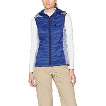 CMP Chaleco de forro polar con cremallera para mujer, Otoño-invierno, mujer, color Cobalto, tamaño medium