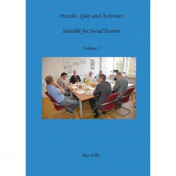 Puzzles, Quiz y Actividades para Eventos Sociales Volumen 2 - Edición en Tapa Blanda