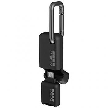 GoPro AMCRU-001 - Lector de Tarjetas MicroSD Portátil con Conector Universal, Color Blanco
