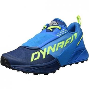 Zapatillas Dynafit Ultra 100 Azul Verde Lima - Talla 40