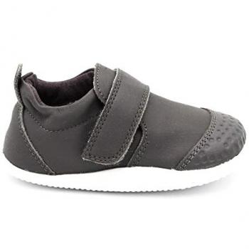 Zapatillas de Piel Suave para Primeros Pasos Bobux XP Go - Antirozaduras, Humo Gris Oscuro, Tallas 19-22
