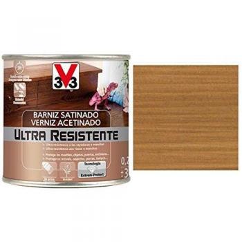 BARNIZ INTERIOR ULTRA RESISTENTE SATINADO 250ML ROBLE OSCURO
