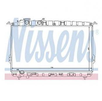 Radiador de refrigeración del motor NISSENS 67026, tipo: radiador, características: compatible con vehículos específicos, diseño optimizado para un mejor flujo de refrigerante, fabricado con materiales de alta calidad para mayor durabilidad y resiste