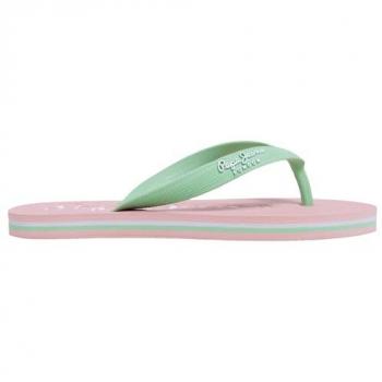 Chanclas Pepe Jeans Bay Beach para Niña con Tira al Dedo Logotipada en Rosa (Factory Pink)