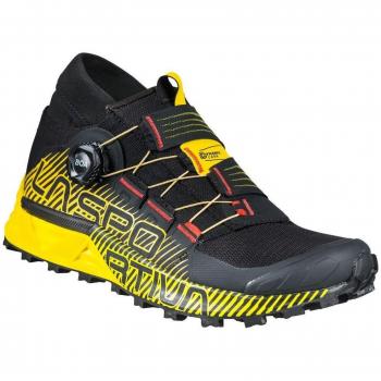 Zapatillas de Trail Running La Sportiva Cyklon para Hombre en color Negro Amarillo Talla 43.5