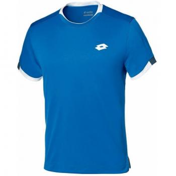 Lotto Aydex II Tee B - Camiseta para niño, color azul, talla L