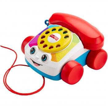 Fisher-Price Chatter Phone - Colorful Pull-Along Toy for Toddlers 12+ Months