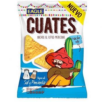 Nachos Cuates Con Sal Y Pimienta 130G