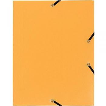Exacompta 55909E, Carpeta con Goma, color Naranja