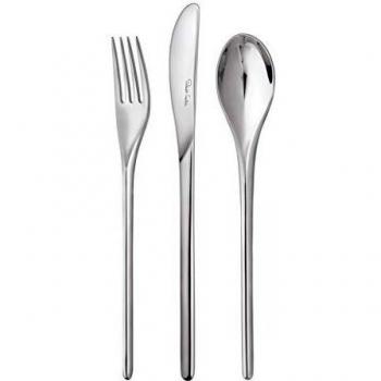 Robert Welch Bud Bright - Cubertería, 24 Pieces, Plata