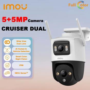 Imou Cruiser Dual 10MP Wi-Fi IP66 Smart Color Night Vision Camera